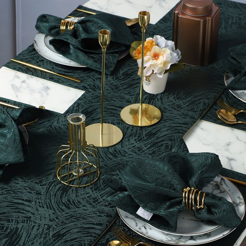 6 vnt servetėlių staltiesė 18 * 18 colių žakardo prabangus namų dekoratyvus vestuvių serviravimo audinys, skirtas dekupažo vakarienės kilimėlio dekoravimui