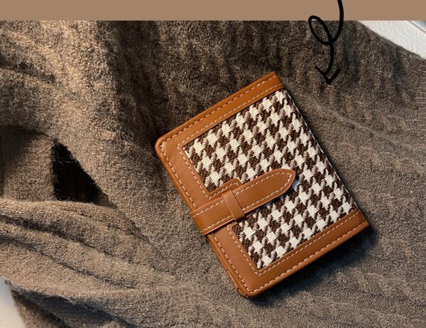 Portofel de dama cu compartiment pentru bancnote si carduri