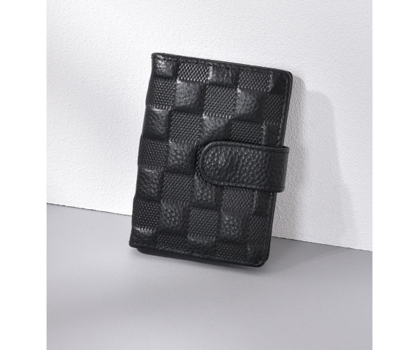 Portofel de dama din piele ecologica cu efect 3D