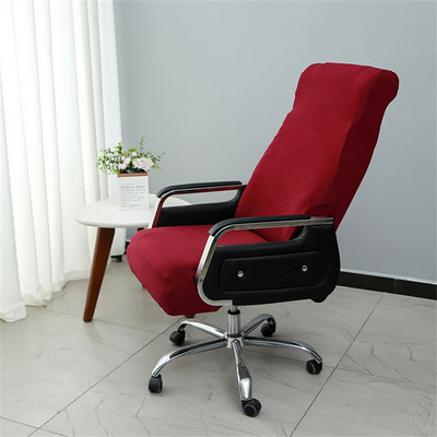 Levehető irodai székhuzat Mosható elasztikus székvédők Számítógépes üléshuzat Soild Color Boss székhuzatok Kiváló minőségű