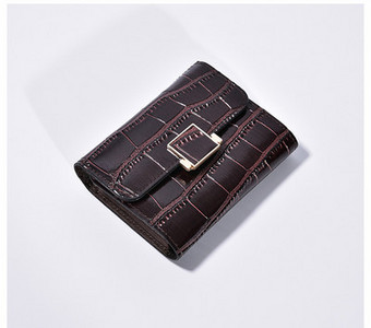 Poșetă mică de damă din piele în relief