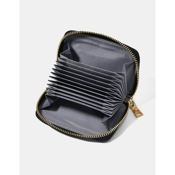 Portofel de dama din piele ecologica - cu fermoar