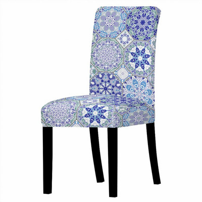 Elastična spandex mandala cvijet navlaka za stolicu s visokim naslonom Zaštitna torbica za stolac Resterant Svadbena zabava Dekoracija blagovaonice