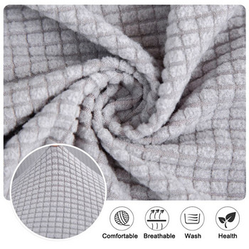 1Piece Polar Fleece Fabric Special Shape Κάλυμμα καρέκλας Φτερά Καλύμματα καρέκλας Ελαστική θήκη καθίσματος για τραπεζαρία