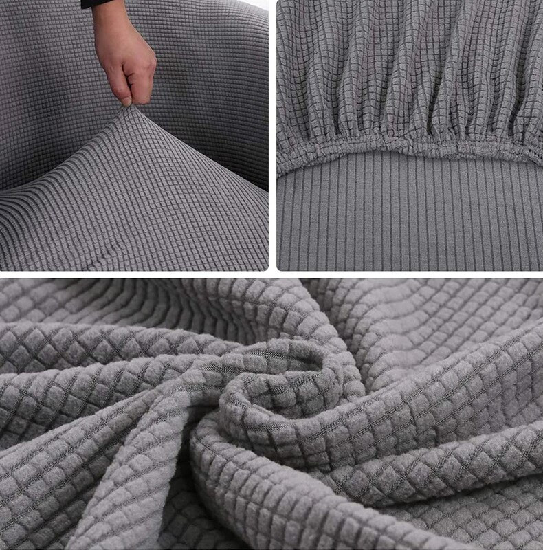 Elastingas kėdės užvalkalas languotas fotelio užvalkalas 1 vieta svetainė virtuvė Valgomojo kėdės rašomasis stalas kėdė viengulė sofa šezlongas