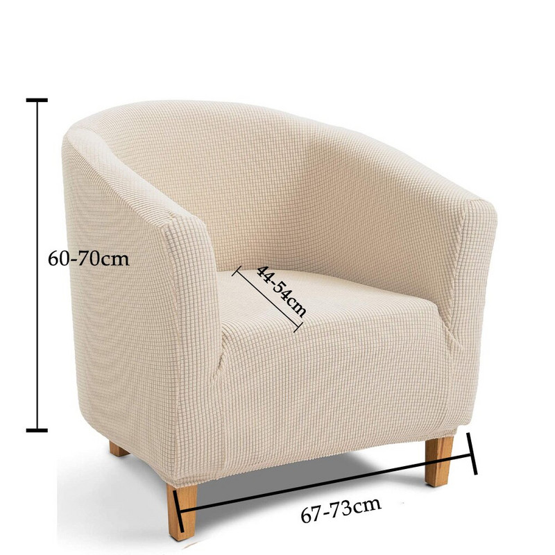 Elastingas kėdės užvalkalas languotas fotelio užvalkalas 1 vieta svetainė virtuvė Valgomojo kėdės rašomasis stalas kėdė viengulė sofa šezlongas