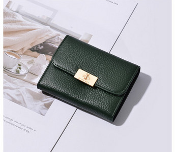 Μικρό γυναικείο δερμάτινο πορτοφόλι σε πολλά χρώματα