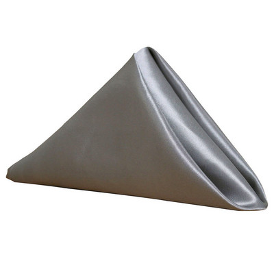 10 buc/lot șervețele de masă pătrate din satin Batistă moale Banchet de nuntă Masă de petrecere Decorare pentru cină Șervețele personalizate 50cmx50cm