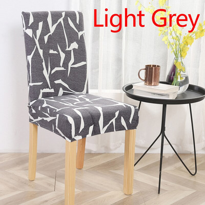 Új poliészter elasztikus négyzet háttámlás székhuzat Modern kivehető szennyeződésmentes konyhai szabálytalan csíkos üléstok sztreccs székhuzat