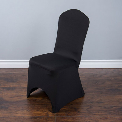 Székhuzatok Univerzális esküvői fehér huzat éttermi bankett szállodai vacsorához Lycra poliészter spandex székhuzat