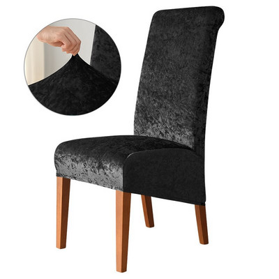 Navlaka za blagovaonsku stolicu s visokim naslonom XL navlaka za kuhinjsku stolicu Elastična rastezljiva navlaka za sjedalo za blagovaonicu Vjenčanje Hotelski banket