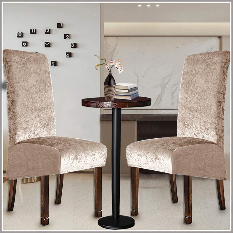 Navlaka za blagovaonsku stolicu s visokim naslonom XL navlaka za kuhinjsku stolicu Elastična rastezljiva navlaka za sjedalo za blagovaonicu Vjenčanje Hotelski banket