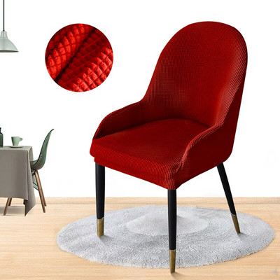 Meijuner Kutna navlaka za stolac zakrivljenog oblika Polukružni naslon za ruke Nasvlake za blagovaonske stolice Naslon za leđa Jedan naslon za leđa Jednostavna elastičnost