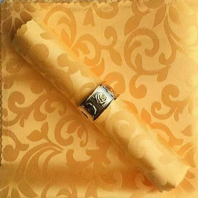 10 kom vjenčanih salveta Stolnjak Čajni ručnik Krpa za suđe Kuhinjska tkanina Božićni jacquard ukrasi Podmetači za posluživanje Podmetači za rođendane