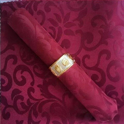 10 kom vjenčanih salveta Stolnjak Čajni ručnik Krpa za suđe Kuhinjska tkanina Božićni jacquard ukrasi Podmetači za posluživanje Podmetači za rođendane