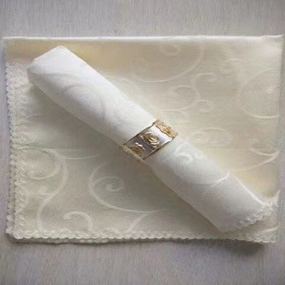 10 kom vjenčanih salveta Stolnjak Čajni ručnik Krpa za suđe Kuhinjska tkanina Božićni jacquard ukrasi Podmetači za posluživanje Podmetači za rođendane