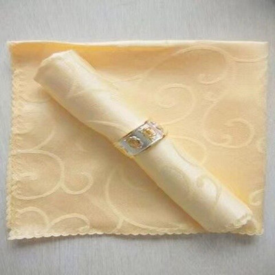 10 kom vjenčanih salveta Stolnjak Čajni ručnik Krpa za suđe Kuhinjska tkanina Božićni jacquard ukrasi Podmetači za posluživanje Podmetači za rođendane