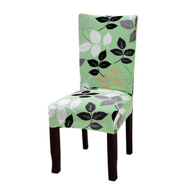 2/4/6 buc. Huse elastice elastice imprimate pentru scaune din Spandex, huse pentru scaune de bucătărie pentru sufragerie, protectie pentru petrecere de nuntă, banchet