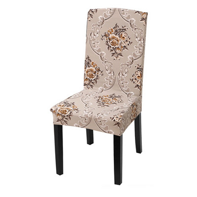 2/4/6 buc. Huse elastice elastice imprimate pentru scaune din Spandex, huse pentru scaune de bucătărie pentru sufragerie, protectie pentru petrecere de nuntă, banchet