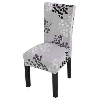 2/4/6 buc. Huse elastice elastice imprimate pentru scaune din Spandex, huse pentru scaune de bucătărie pentru sufragerie, protectie pentru petrecere de nuntă, banchet
