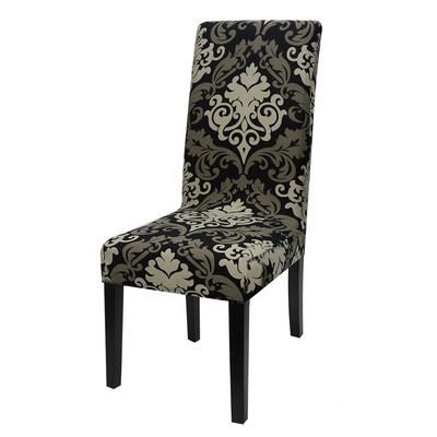 2/4/6 buc. Huse elastice elastice imprimate pentru scaune din Spandex, huse pentru scaune de bucătărie pentru sufragerie, protectie pentru petrecere de nuntă, banchet