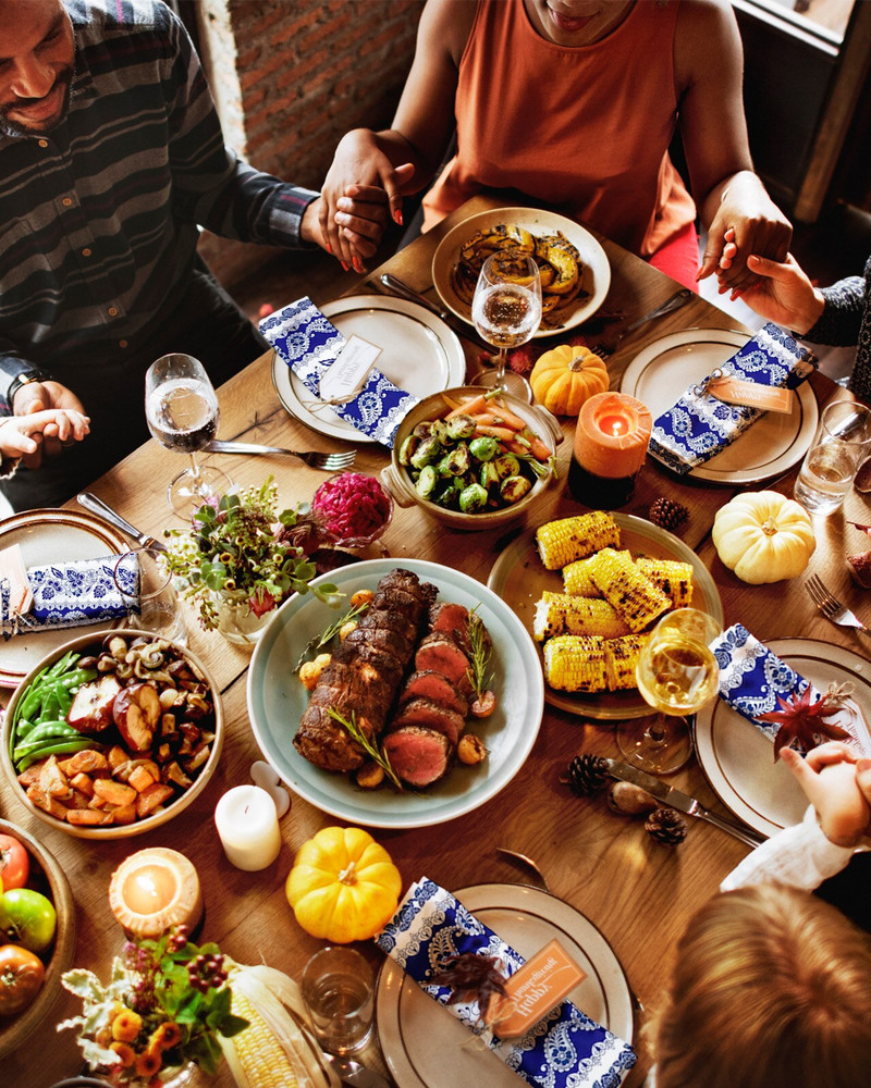 Dungi boeme Flori albastre Servețele de masă Set de pânză Batistă Petrecere de nuntă Serviciu de loc pentru petrecere de ziua de naștere Banchet de ceai