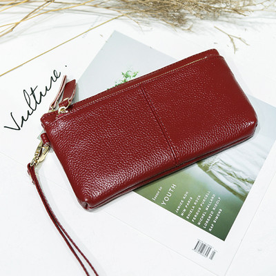 Portofel de dama din piele ecologica cu maner