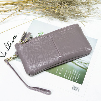 Portofel de dama din piele ecologica cu maner