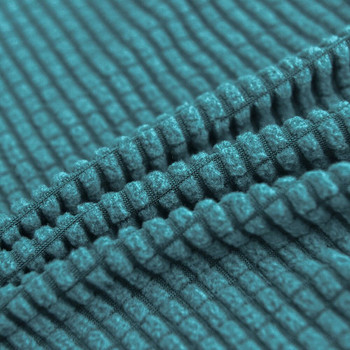 Svetanya Синя плътна ватирана 3D калъфка за стол Калъфка Спандекс/полиестерна материя Разтеглив еластичен протектор за стол Банкетен стол