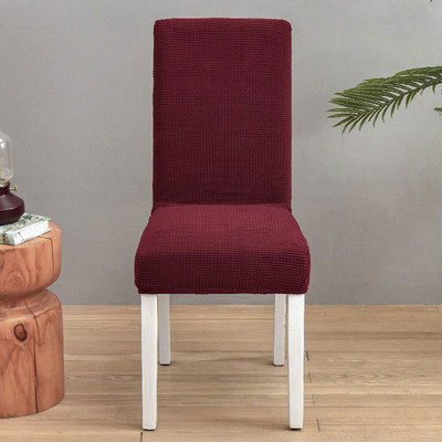 Svetanya Blue Solid steppelt 3D székhuzat Slipcover spandex/poliészter szövet sztreccs elasztikus székvédő szék bankett