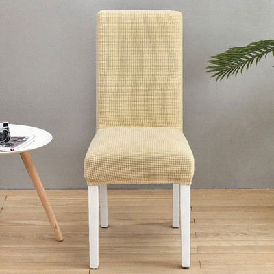 Svetanya Blue Solid steppelt 3D székhuzat Slipcover spandex/poliészter szövet sztreccs elasztikus székvédő szék bankett