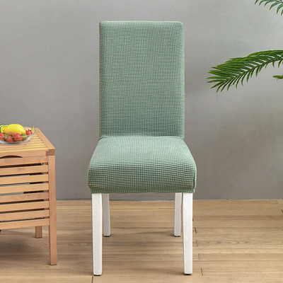 Svetanya Blue Solid steppelt 3D székhuzat Slipcover spandex/poliészter szövet sztreccs elasztikus székvédő szék bankett