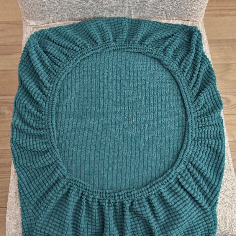 Svetanya Blue Solid steppelt 3D székhuzat Slipcover spandex/poliészter szövet sztreccs elasztikus székvédő szék bankett