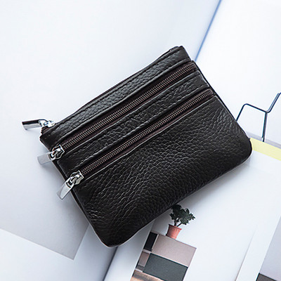 Portofel din piele ecologica cu fermoar