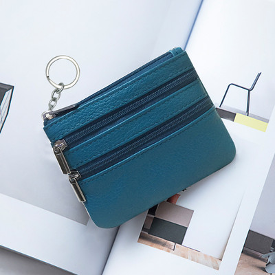 Portofel din piele ecologica cu fermoar