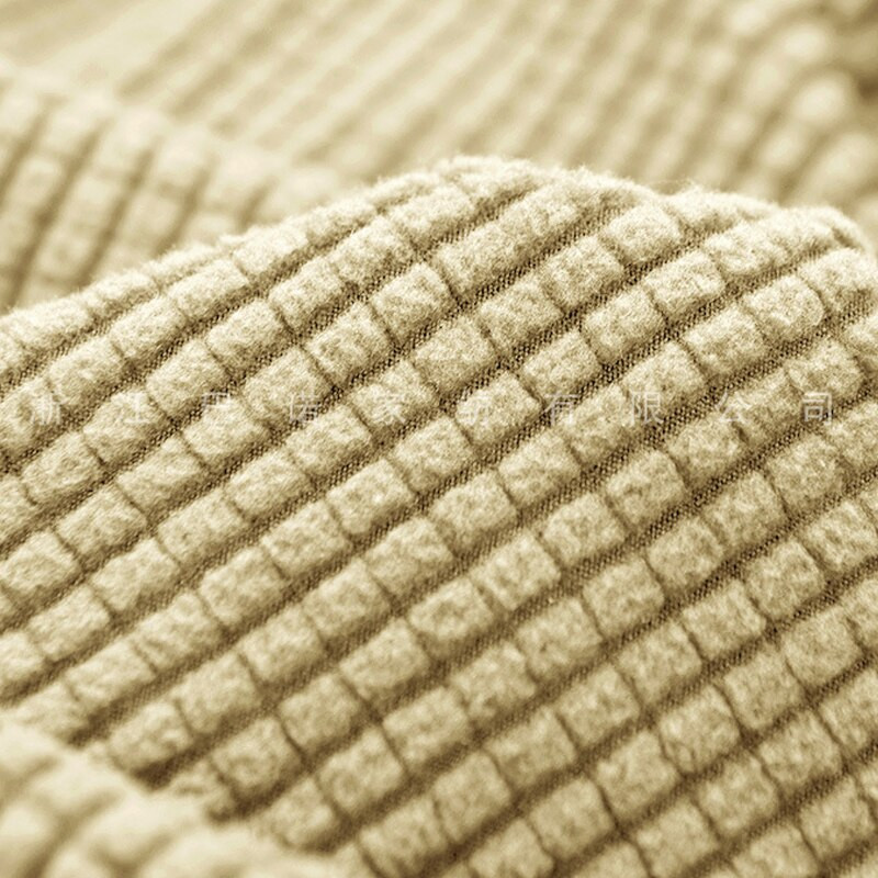 Husă pentru scaune din lână polară elastică elastică pentru mese de acasă Huse pentru scaune de culoare uni Protector pentru o singură canapea fără cotiere Capotă din pânză