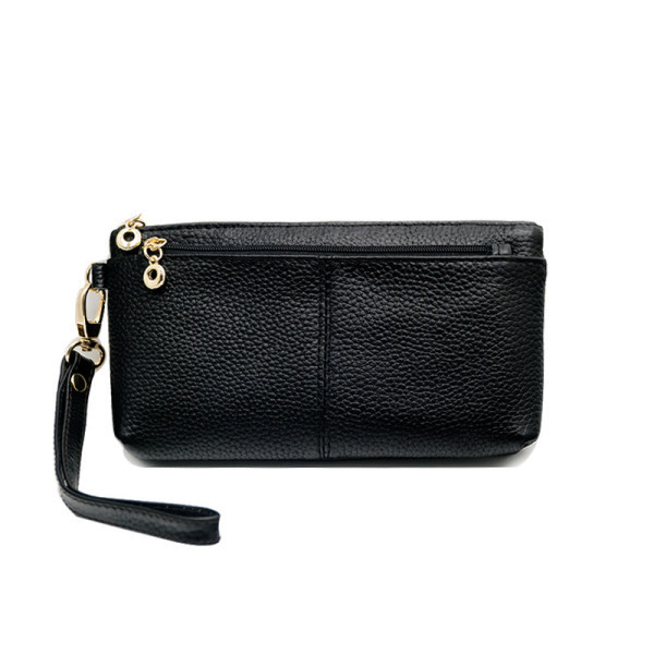 Model nou portofel de dama din piele cu maner