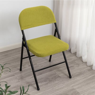 2 žakardo spalvos sulankstomų kėdžių užvalkalų rinkinys Valgomojo kėdės užvalkalas Biuro kompiuterio kėdės sėdynės užvalkalas, elastingas, elastingas