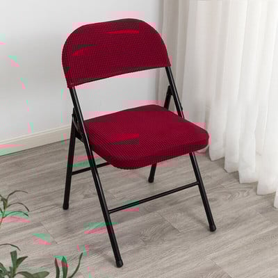 2 žakardo spalvos sulankstomų kėdžių užvalkalų rinkinys Valgomojo kėdės užvalkalas Biuro kompiuterio kėdės sėdynės užvalkalas, elastingas, elastingas