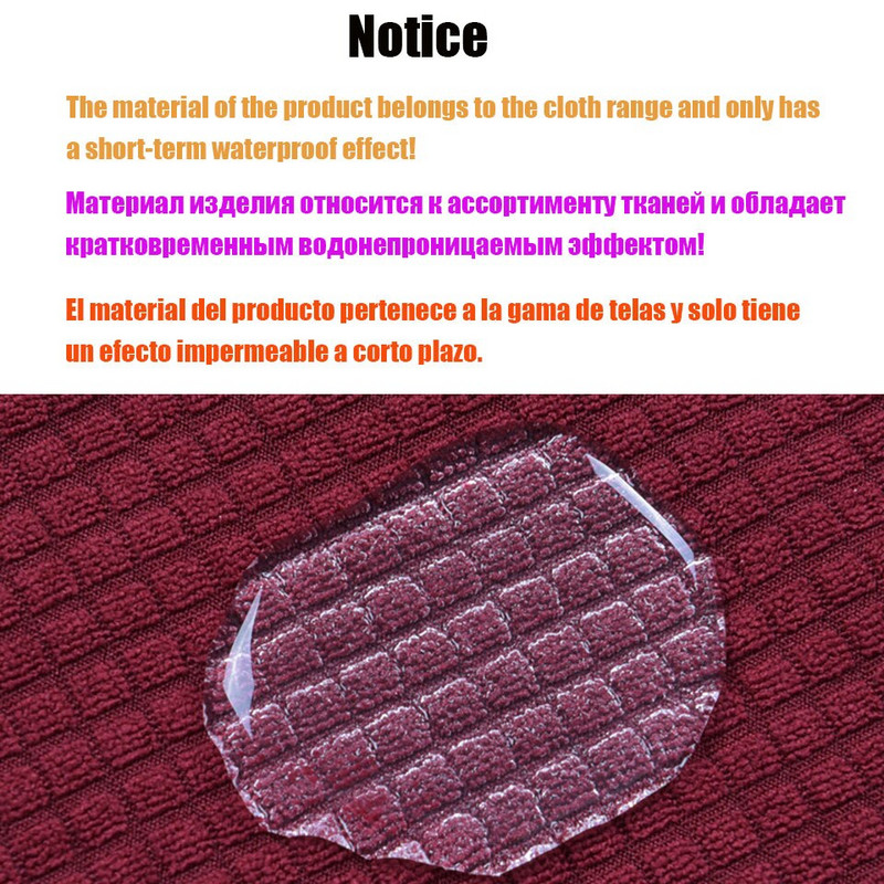 Vízálló kockás székhuzatok konyhai/esküvői elasztikus székhuzatok háttámlával Modern étkező spandex székhuzatok