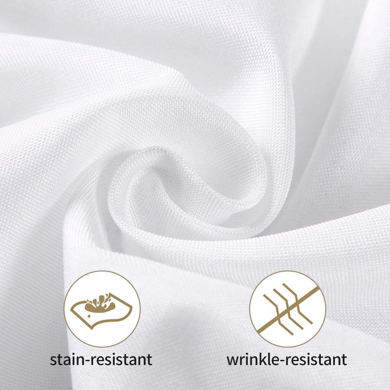 10 bucăți șervețel de pânză 50x50cm lenjerie de masă pentru decorațiuni de nuntă din bumbac pur, alb, servire la restaurant, la banchet, roșu de loc, prosop de ceai