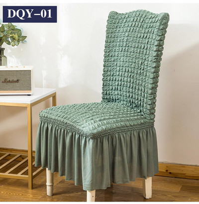 Prabangūs Seersucker kėdžių užvalkalai Spandex audinio kėdžių užvalkalai namams Viešbučio valgomojo ceremonijos banketų vestuvių vakarėliui