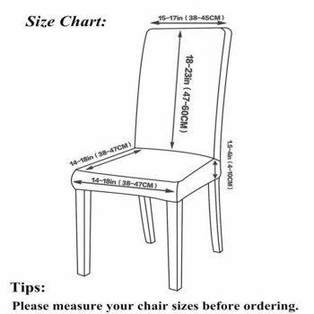 Калъфка Подвижна анти-мръсна седалка Калъф за стол Спандекс Кухненски калъф за банкет Сватбена вечеря Ресторант housse de chaise