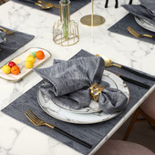 Decoratiuni de nunta Servetele Prosop de ceai Home Decoupage Bumbac Lenjerie de bucatarie Laveta de bucatarie Masa personalizata Scara de nunta Fata de masa