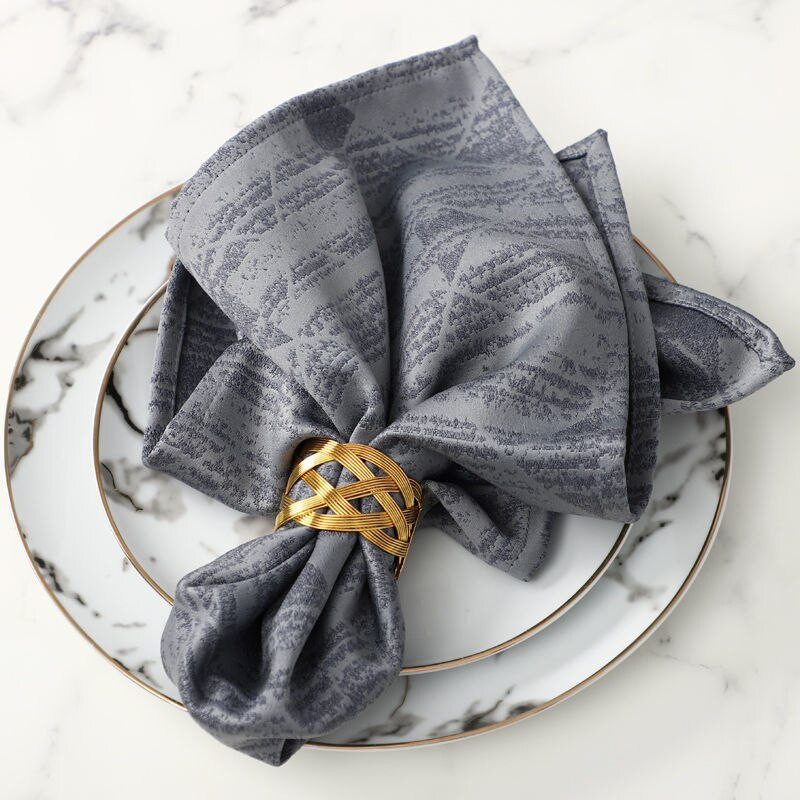 Decoratiuni de nunta Servetele Prosop de ceai Home Decoupage Bumbac Lenjerie de bucatarie Laveta de bucatarie Masa personalizata Scara de nunta Fata de masa