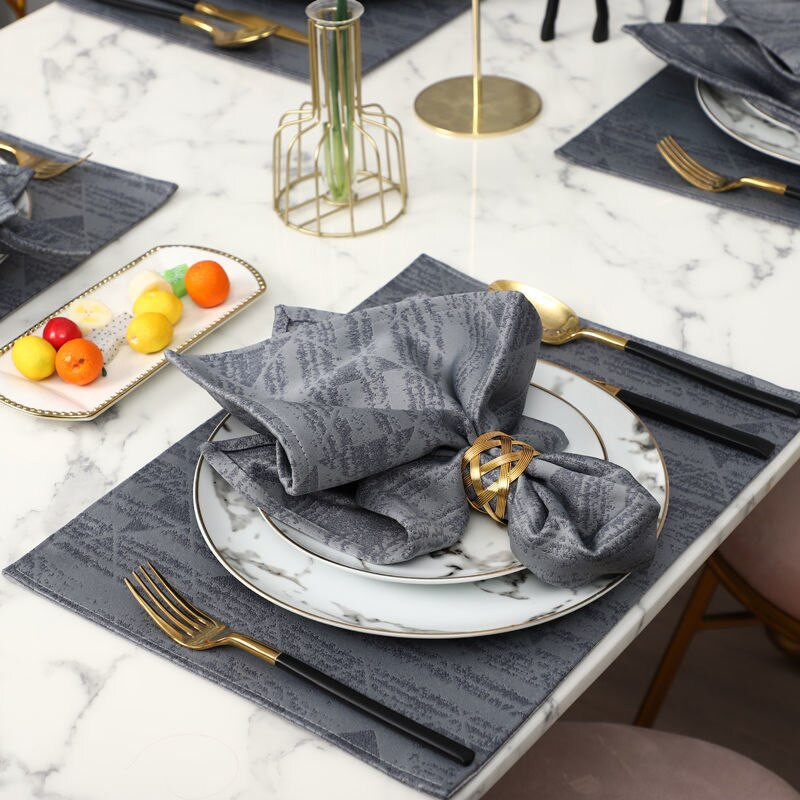 Decoratiuni de nunta Servetele Prosop de ceai Home Decoupage Bumbac Lenjerie de bucatarie Laveta de bucatarie Masa personalizata Scara de nunta Fata de masa