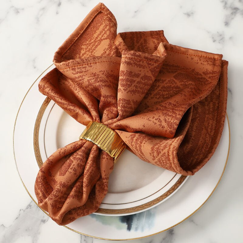 Decoratiuni de nunta Servetele Prosop de ceai Home Decoupage Bumbac Lenjerie de bucatarie Laveta de bucatarie Masa personalizata Scara de nunta Fata de masa