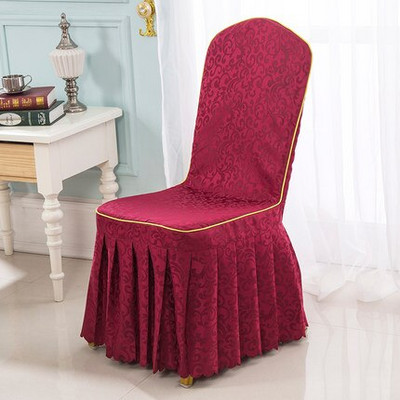 Προσαρμοσμένο κάλυμμα καθίσματος ξενοδοχείου Ξενοδοχείο Εστιατόριο Κάθισμα καρέκλας γάμου με κάλυμμα τραπεζαρίας Χονδρικό κάλυμμα καρέκλας τραπεζαρίας