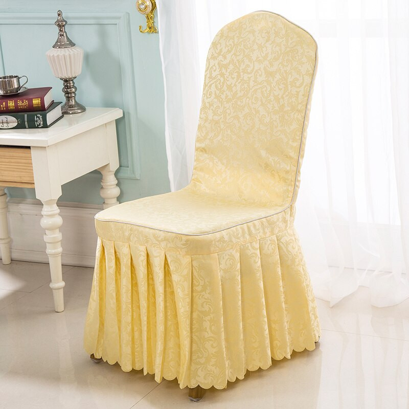 Προσαρμοσμένο κάλυμμα καθίσματος ξενοδοχείου Ξενοδοχείο Εστιατόριο Κάθισμα καρέκλας γάμου με κάλυμμα τραπεζαρίας Χονδρικό κάλυμμα καρέκλας τραπεζαρίας