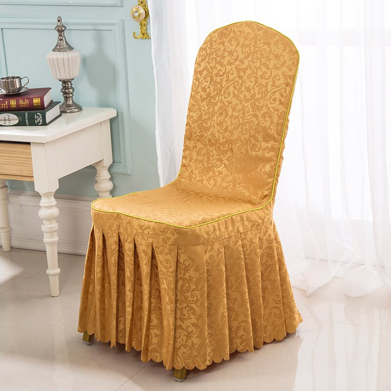 Προσαρμοσμένο κάλυμμα καθίσματος ξενοδοχείου Ξενοδοχείο Εστιατόριο Κάθισμα καρέκλας γάμου με κάλυμμα τραπεζαρίας Χονδρικό κάλυμμα καρέκλας τραπεζαρίας